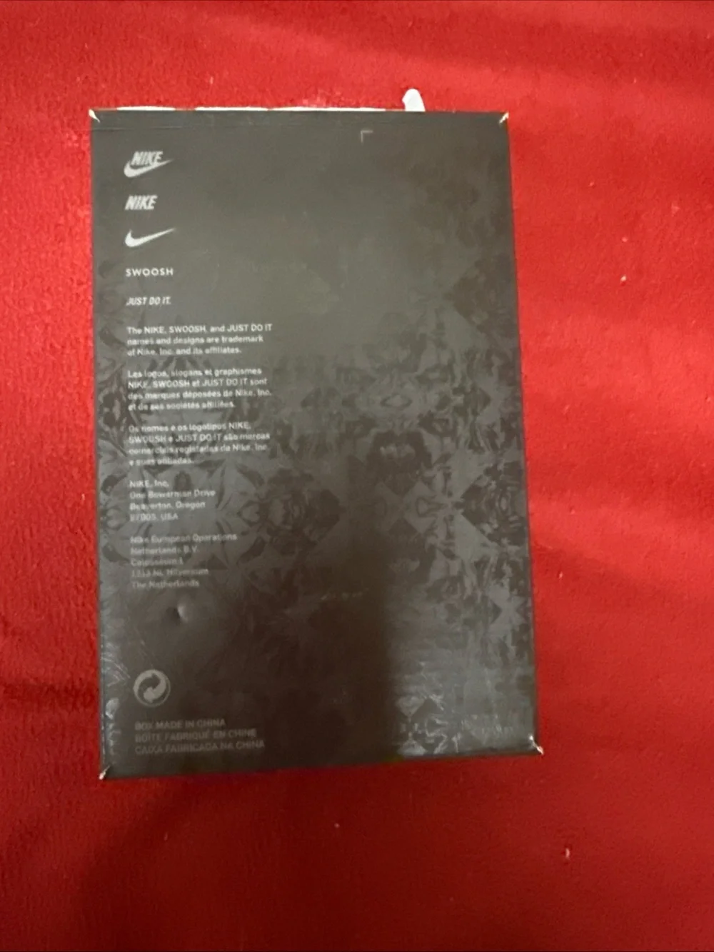 Nike black shoe